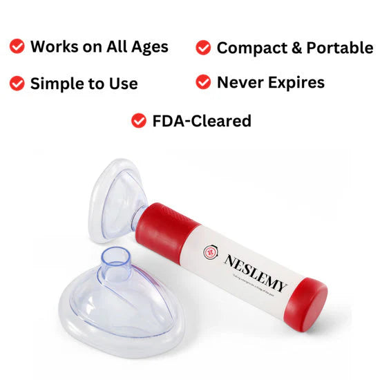 🛡️ Neslemy™ Anti-Choking Device🛡️ Neslemy™ Uses Heimlich Science to Stop Choking Fast.