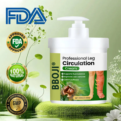 BBOJI® Professional Leg Circulation Cream-Clinically proven relief for swollen, heavy, painful legs.