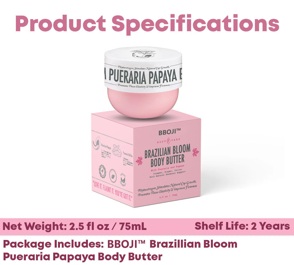 BBOJI™ Brazilian Bloom Pueraria Body Butter