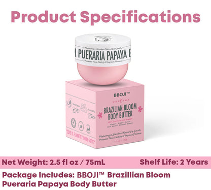 BBOJI™ Brazilian Bloom Pueraria Body Butter