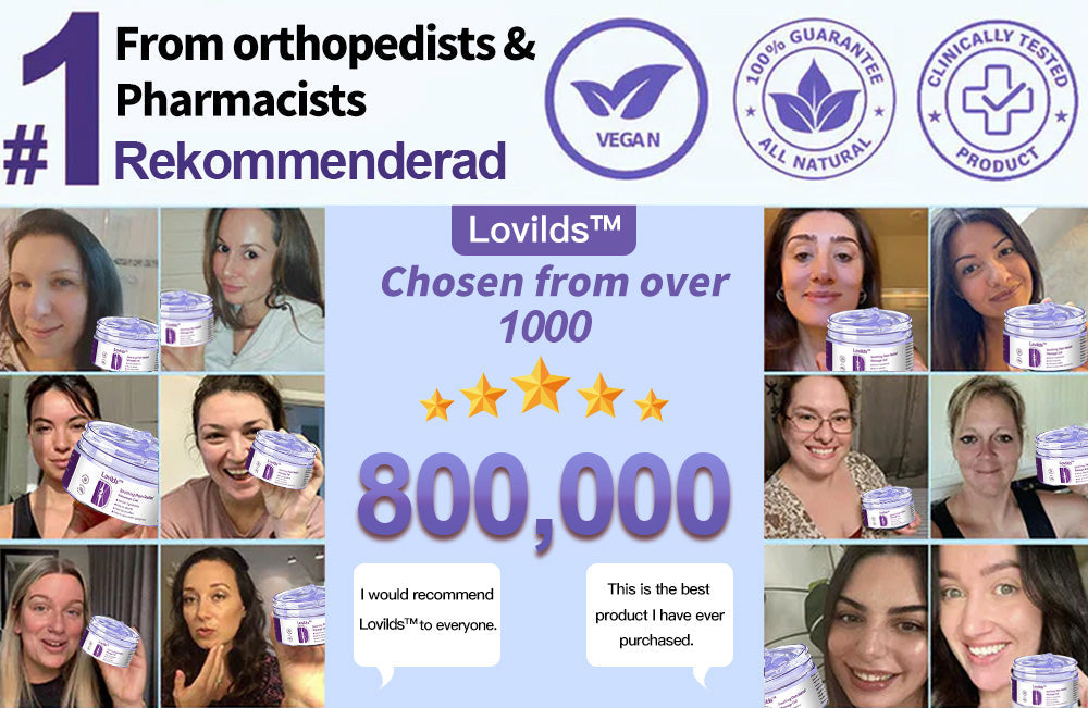 LOVILDS™ Turmeric & Emu Oil Arthritis Soothing Pain Relief Massage Gel 👨‍⚕️Australian Osteopathic Association （AOA）Approved