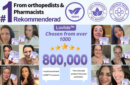 LOVILDS™ Turmeric & Emu Oil Arthritis Soothing Pain Relief Massage Gel 👨‍⚕️Australian Osteopathic Association （AOA）Approved