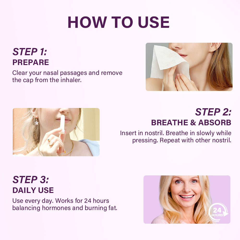 Slimoly™Estradiol Menopause Weight Loss Nasal Inhalation Stick